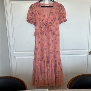 Love Shack Fancy for Target Floral Pink Dress